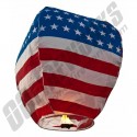 American Flag Sky Lantern
