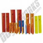 Ugly Tubes 1.75" Fiberglass Baseless Mortars Misc Colors 16ct